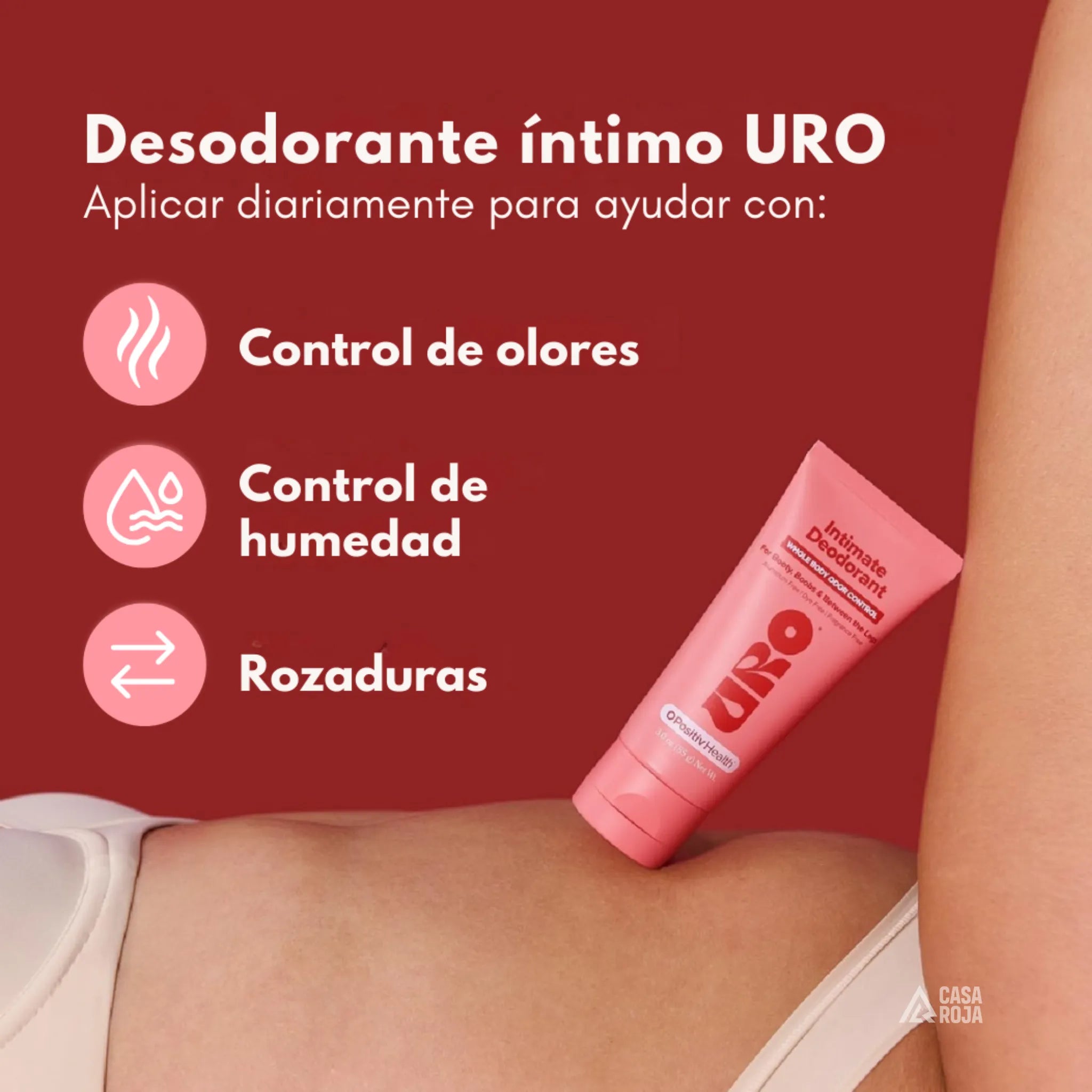 CREMA URO DESODORANTE ÍNTIMO® | PROTECCIÓN INVISIBLE, FRESCURA TOTAL