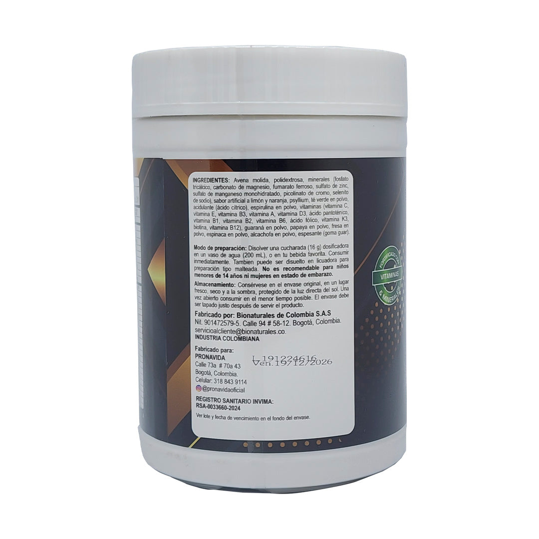 FIT PLUS™ | TÉ VERDE + PSYLLIUM PARA ENERGÍA Y DIGESTIÓN NATURAL