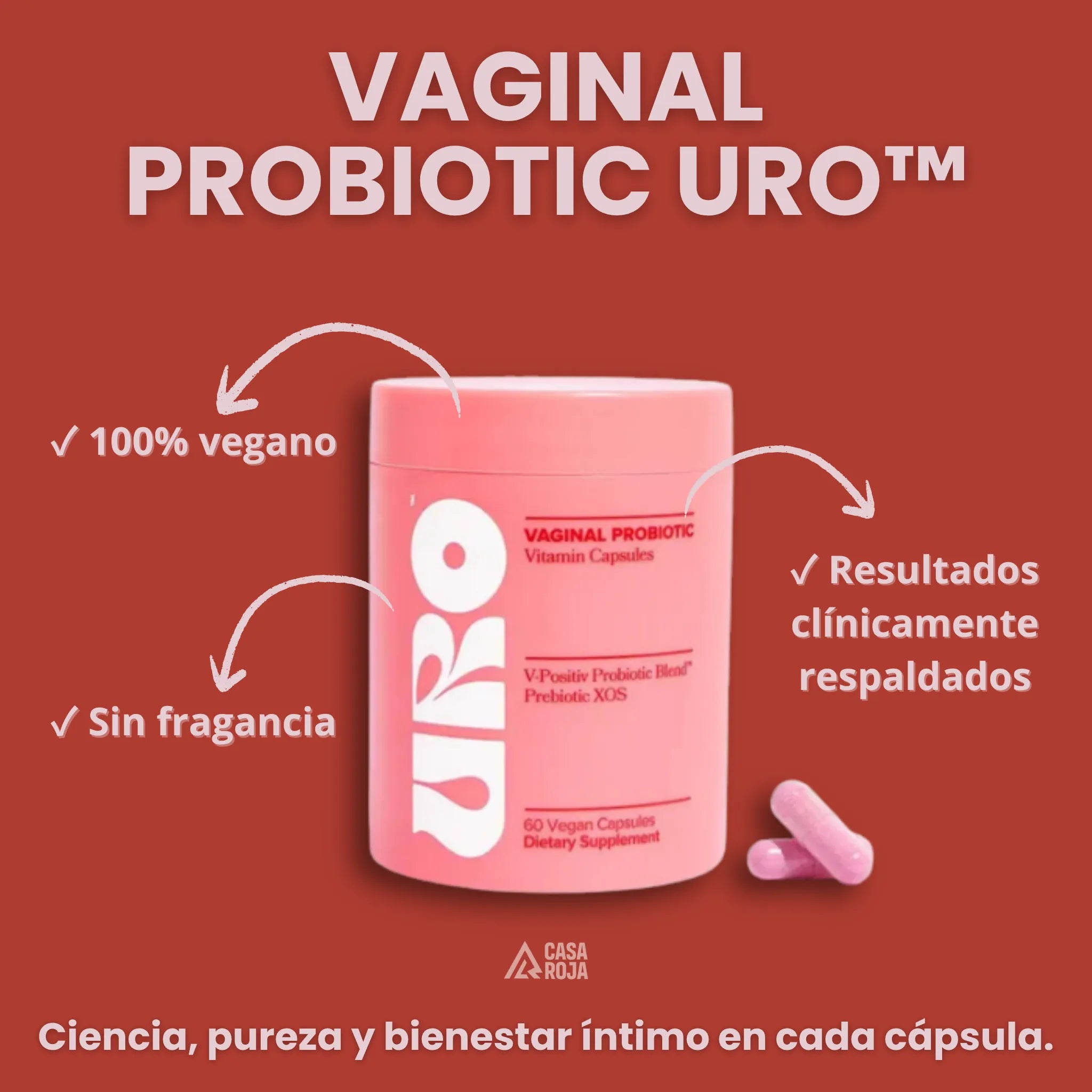 URO™ PROBIÓTICOS VAGINALES