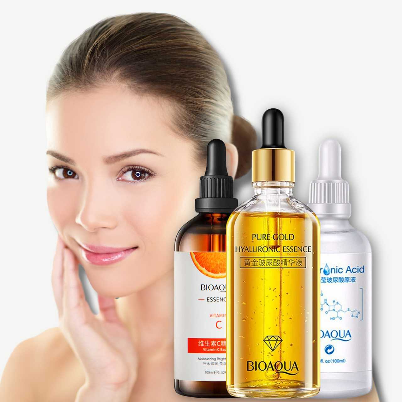 RUTINA BIOAQUA™ | HIDRATACIÓN PROFUNDA, FIRMEZA Y LUMINOSIDAD
